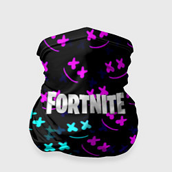 Бандана-труба Marshmello neon fortnite, цвет: 3D-принт