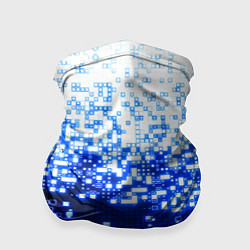 Бандана-труба Поврежденный цифровой скин - осыпающиеся пиксели, цвет: 3D-принт