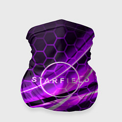 Бандана Starfield game logo neon