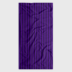 Бандана-труба Яркий фиолетовый в полоску, цвет: 3D-принт — фото 2