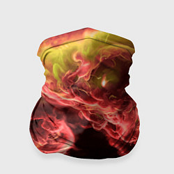 Бандана-труба Адское пламя инферно - inferno flame, цвет: 3D-принт