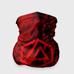 Бандана-труба Linkin park red logo, цвет: 3D-принт