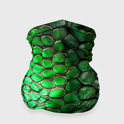 Бандана Зеленая змеиная кожа