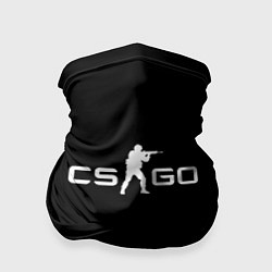 Бандана-труба Counter strike logo, цвет: 3D-принт