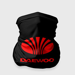 Бандана-труба Daewoo red logo, цвет: 3D-принт