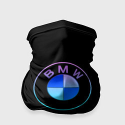 Бандана-труба BMW neon logo, цвет: 3D-принт