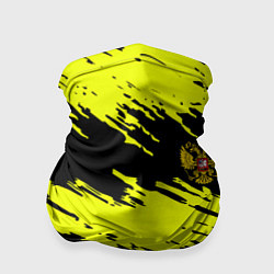 Бандана-труба Российская империя краски жёлтые, цвет: 3D-принт