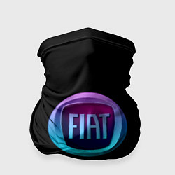 Бандана-труба FIAT logo neon, цвет: 3D-принт