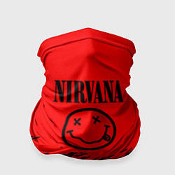 Бандана Nirvana rock skull