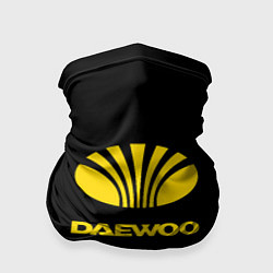 Бандана-труба Daewoo logo yellow, цвет: 3D-принт