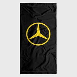 Бандана-труба Mercedes logo yello, цвет: 3D-принт — фото 2