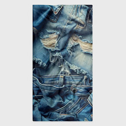 Бандана-труба Denim rags - fashion trend, цвет: 3D-принт — фото 2