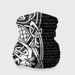 Бандана-труба Защитный узор и руны, цвет: 3D-принт