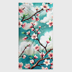 Бандана-труба Цветущие ветки японской сакуры, цвет: 3D-принт — фото 2