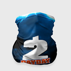 Бандана-труба Payday 2 storm, цвет: 3D-принт