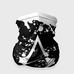 Бандана-труба Assassins Creed logo краски, цвет: 3D-принт