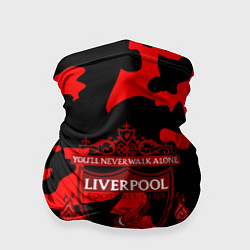 Бандана-труба Liverpool камуфляжный стиль, цвет: 3D-принт