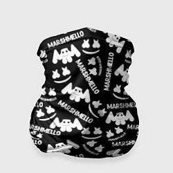 Бандана-труба Marshmello pattern music, цвет: 3D-принт