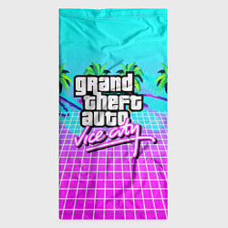 Бандана-труба Vice city tropic collection, цвет: 3D-принт — фото 2