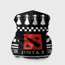 Бандана-труба Dota pattern game, цвет: 3D-принт