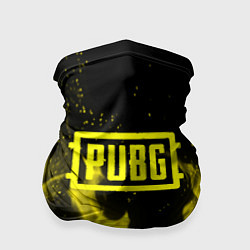 Бандана-труба PUBG fire yellow, цвет: 3D-принт