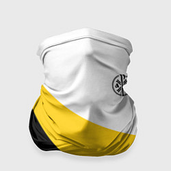 Бандана-труба Мы русские с нами Бог малый черный кцк Николай II, цвет: 3D-принт