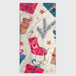 Бандана-труба Новогодняя атмосфера, цвет: 3D-принт — фото 2