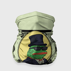 Бандана-труба Pepe is the main cryptocurrency, цвет: 3D-принт