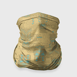 Бандана-труба Маски Тики, цвет: 3D-принт