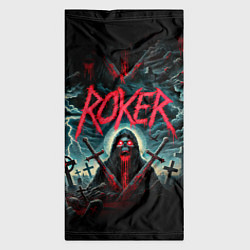 Бандана-труба Roker - blood in the ground, цвет: 3D-принт — фото 2