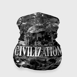 Бандана-труба Civilization - global strategy, цвет: 3D-принт