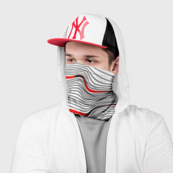 Бандана-труба По красной линии, цвет: 3D-принт — фото 2