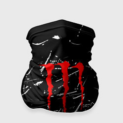 Бандана-труба Monster обрывки красок, цвет: 3D-принт