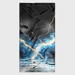 Бандана-труба Разряд молний текстура, цвет: 3D-принт — фото 2