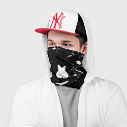 Бандана-труба Marshmello брызги красок, цвет: 3D-принт — фото 2