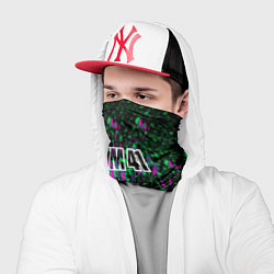 Бандана-труба Sum 41 неоновые краски, цвет: 3D-принт — фото 2