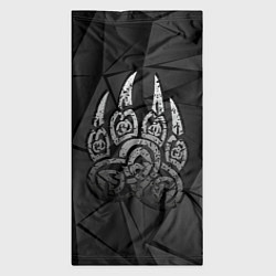 Бандана-труба Велес лапа медведя, цвет: 3D-принт — фото 2