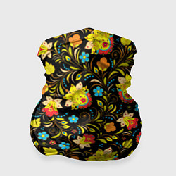 Бандана Хохлома цветы