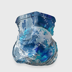 Бандана-труба Фантастическая голубая планета, цвет: 3D-принт