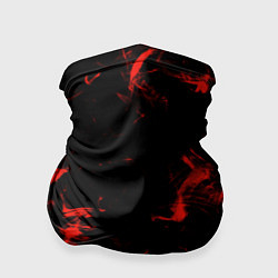 Бандана Color red black