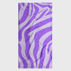Бандана-труба Лавандовый тигровый паттерн, цвет: 3D-принт — фото 2