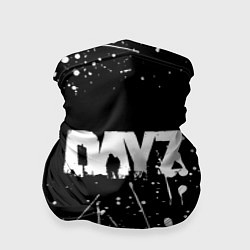 Бандана-труба Dayz белые краски, цвет: 3D-принт