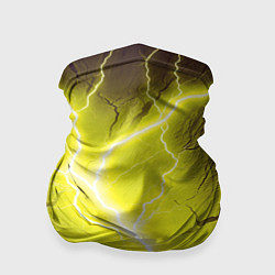 Бандана-труба Color yellow black, цвет: 3D-принт