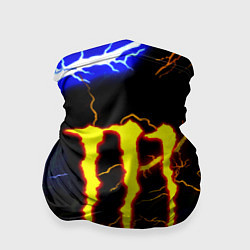 Бандана-труба Monster energy шторм, цвет: 3D-принт
