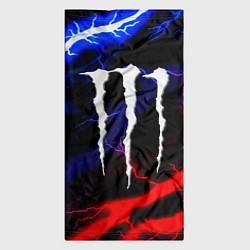 Бандана-труба Monster energy молнии неон, цвет: 3D-принт — фото 2