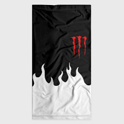 Бандана-труба Monster energy red logo, цвет: 3D-принт — фото 2