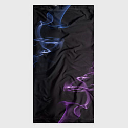 Бандана-труба Color black blue pink, цвет: 3D-принт — фото 2