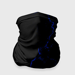 Бандана-труба Color black blue, цвет: 3D-принт