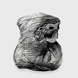 Бандана-труба Черепа лошадей, цвет: 3D-принт