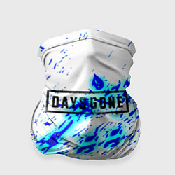 Бандана-труба Daysgone голубые краски, цвет: 3D-принт